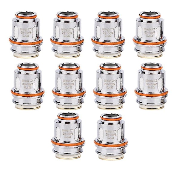 10 stk. Z-serie udskiftningsmesh-coil Z1 KA1 0,4 Ohm til Coils-Good-Yvan