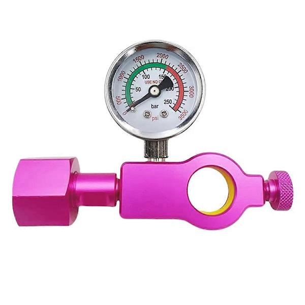 Co2 Sylinder Refill Fyllestasjon Adapter for (Terra DUO Art) Rosa Hurtigkobling Co2 Sylinder W21.8