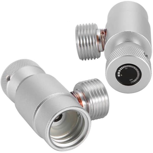 CO2-påfyllingsadapter for SodaStream (sølv uten måler)