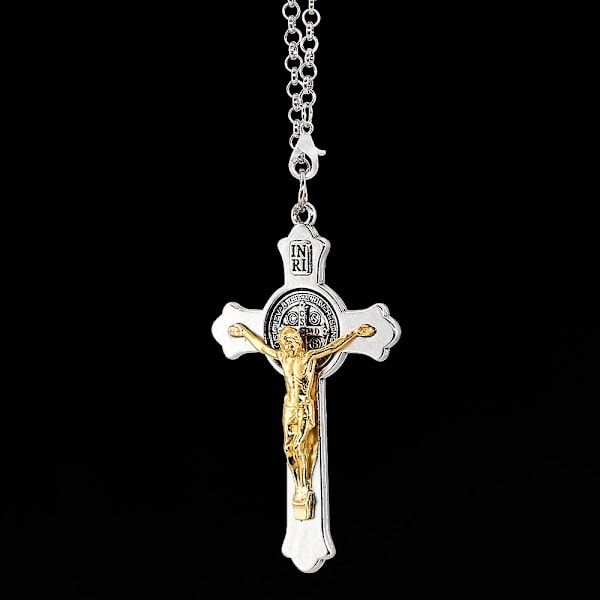 Bilhæng Jesus Kors Kors Ornamenter Charms Bakspejl Dekoration Hængende Auto Dekoration Biler Tilbehør Styling Gaver