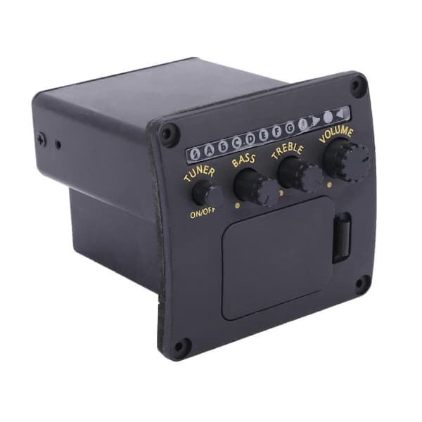 2-bands Pickup EQ Aeq-2T Equalizer Akustisk Gitarr Skruvar Set För Gitarr
