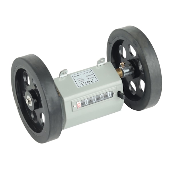 Z96-F Mekanisk längdmätare Counter Dubbelt rullande hjul Mekanisk längd 1-99999