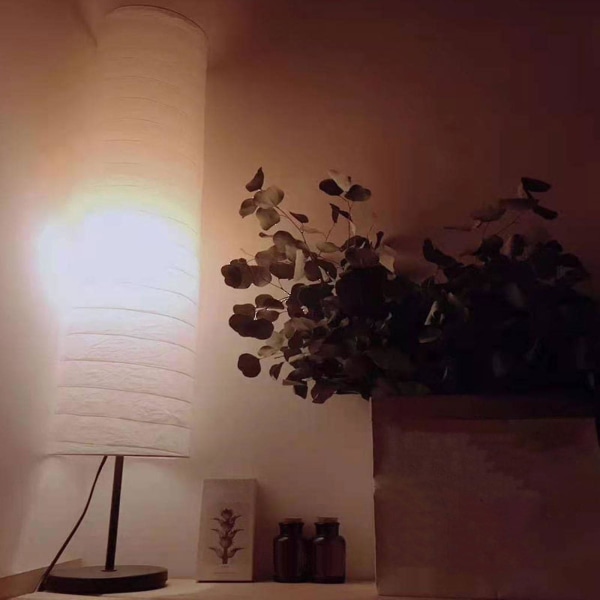 Golvlampa i papper, golvstående lampor för sovrum golvlampor skärm TY