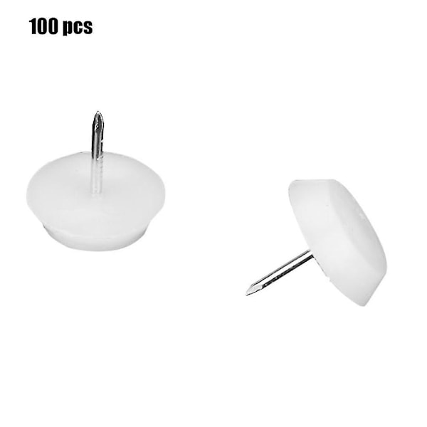 Möbelspiksskydd - 100 st halkfria golvstolar sofabord (22 mm * 5 mm)