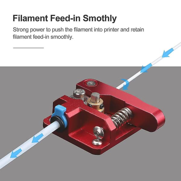 Aluminium 3D-printer Extruder Tilbehør til Ender 3, Ender-5 Serie og CR-10 Serie 3D-printere