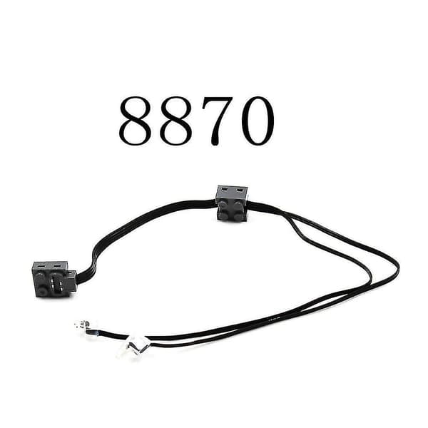 5 kpl Technic Power Function 8870 LED-valokaapeli ajoneuvojen rakennuspalikoiden virtalähteelle