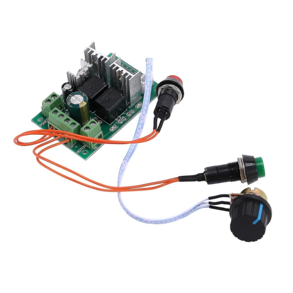 10A Pwm Dc Motor Controller Framåt Och Bakåt Linjär Ställdon Regulator Hastighetskontroll Självåterställning -ZHENV