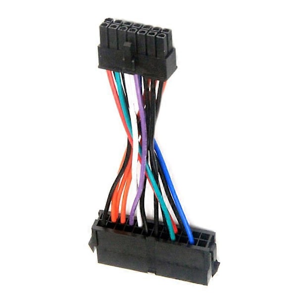 24-pins till 14-pins strömförsörjningskabel ATX 24P till 14P adapterkabel moderkort strömförsörjningskabel för Le