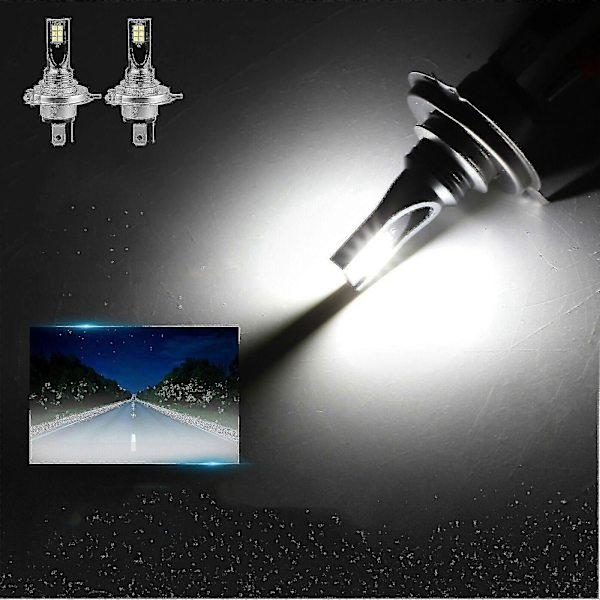 H4 LED-ajovalolampput