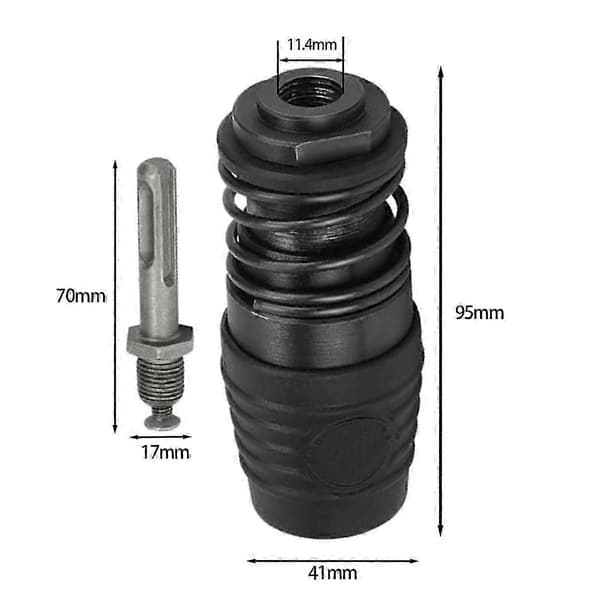1 stk Hammer Drill Adapter For SDS-plus Til For SDS Max Adapter Socket Meisel Hammer Drill Chuck Adapt