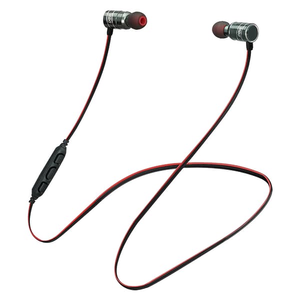 3SIXT Bluetooth Studio -nappikuulokkeet 2.0 - Musta/Punainen