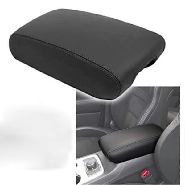 Auton kuitunahkainen keskikonsolin kyynärnojan suojus Volvo S80 1999-2006