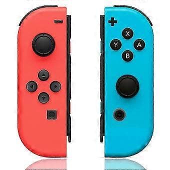Kompatibel med Nintendo Switch Controller, erstatning for Switch Controllere, understøtter dobbelt vibration/vækning/bevægelseskontrol
