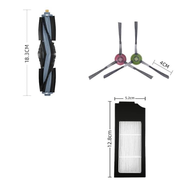 Tilbehørsett for Deebot X1 Omni - Reservedeler for Deebot X1 Turbo støvsuger