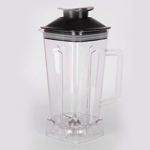 Reservekande til Blender Reservedel Transparent 2l Kapacitet Blender Reservedel Kompatibel med Sølv