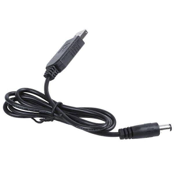 5V til DC 12V 2.1Mm X 5.5Mm Modul Konverter DC Barrel Hanstik Jack Strømkabel Stik, USB til DC