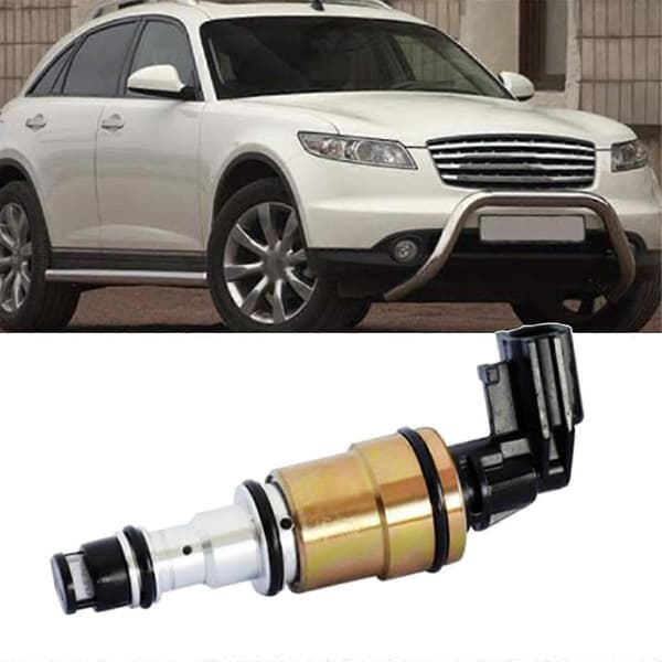 Bil A/C Kompressor Elektronisk Styrventil CV28 för G35 FX35 FX45 Q45 Biltillbehör