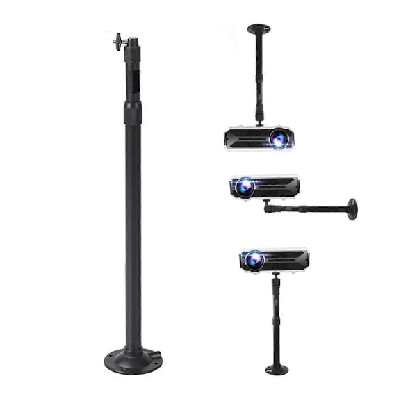 Universelt Projektorfeste for Tak, Projektorfeste for Vegg, Kameraprojektorhenger 360° Roterbar Projec