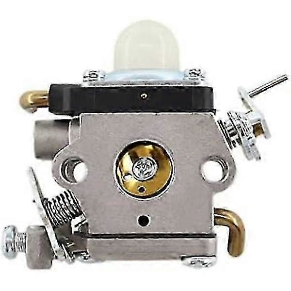 122 Forgasser med Tennplugg, Drivstoffslange for Husqvarna 122c, 122ldx, 122lk 22cc, Kompatibel med Trådkutter Drivstoffilter og Primerpære