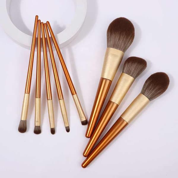 makeupbørster, makeupværktøjer, foundationbørste, løs pudderbørste, concealer, øjenskygge, blushbørste, makeupværktøjer