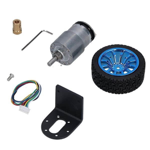 Høykvalitets JGB37-520 encoder motor intelligent bilmotor liten motorbilsett