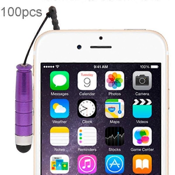 100 stk. Mini Kapacitiv Stylus Pen til iPhone / iPad