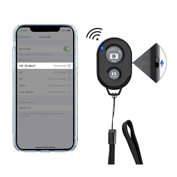 Bluetooth-fjärrkontroll för smartphone