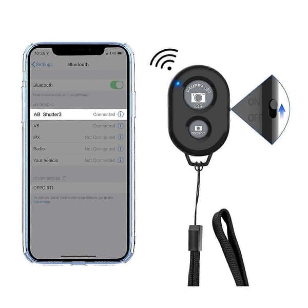 Smartphone Bluetooth fjernbetjening