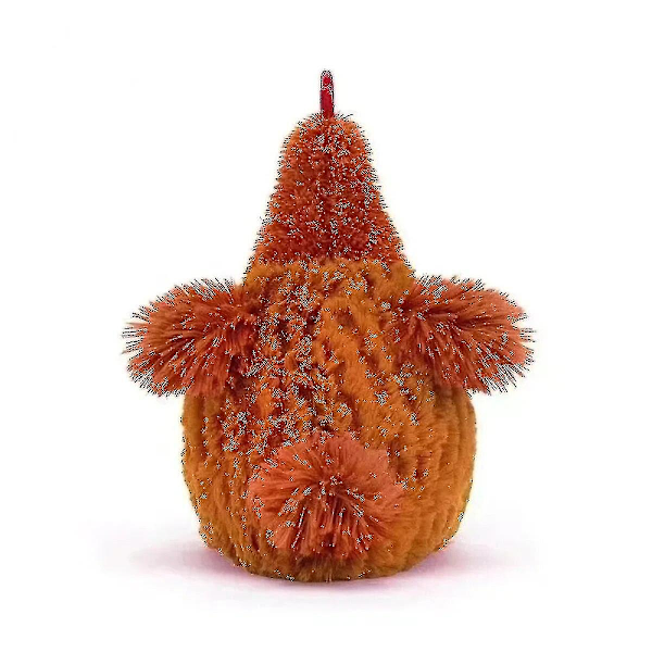 23cm Jellycat Plussjeleker Søt Myk Stoppet Animert Kylling Hjemmeromdekorasjon Dukker For Barn Bursdag Jul Gave-Overlegen