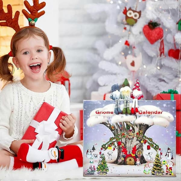 Joulun Adventtikalenteri 2025, jossa 24 Tonttu Pehmolelua