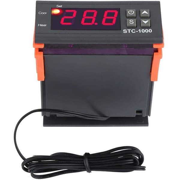 Digital temperaturregulator, temperatursensor, elektrisk termostatstyring 110-220V