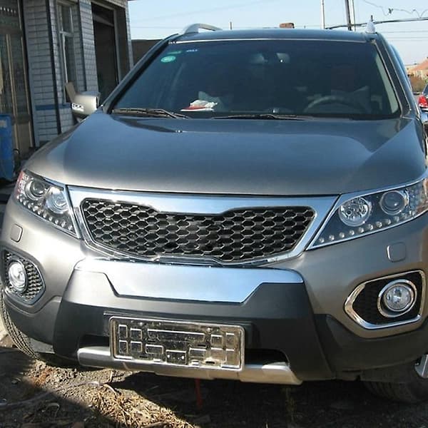 Frontfanger Tåkelys Lampe Deksel Ramme for Sorento 2010 2011 2012
