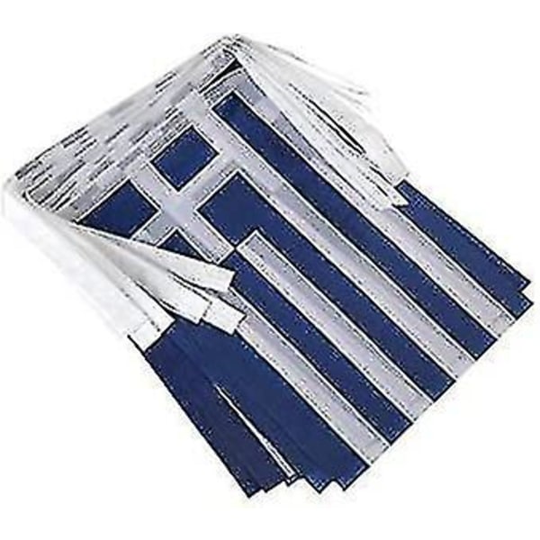 Grekland Flaggor Grekiska Liten String Mini Flagga Vimpel Banner Dekorationer - Grekland