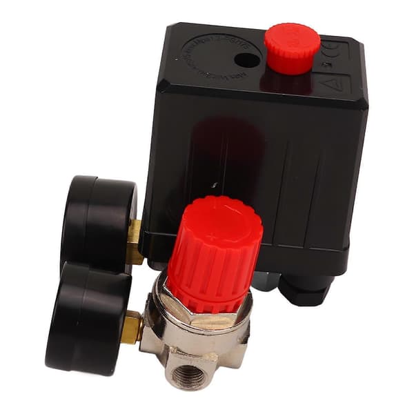 2025 Senaste Modell Luftkompressor Tryckströmbrytare 0~180PSI Union Kulventil