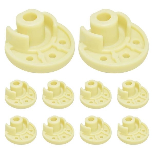 9709707 Mixer Bund Gummifødder, 10 stk. Blender Bund Puder Fødder Reservedele til Kitchen Aid Ti