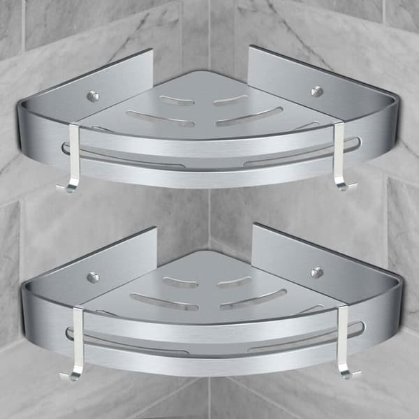 Duschhylla - YYV - CLOCK - Ingen borrning krävs - Plast - Samtida design