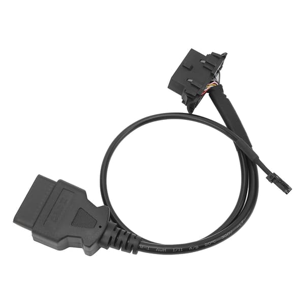 OBD2 Kabel Stabil Forbindelse Sikkerhedsport Bypass OBD2 Adapter Udskiftning til Dodge RAM 1500 2500 2018 til 2020