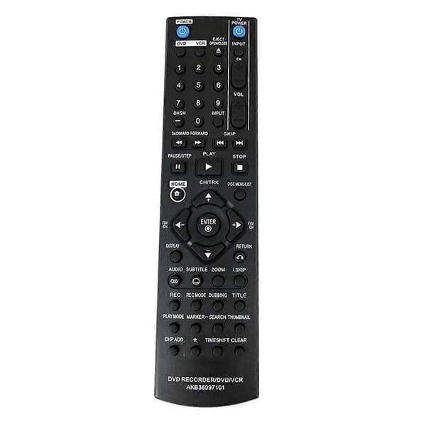 Fjernkontroll for LG DVD-spiller Erstatningskontroll AKB36097101 RC397H-M
