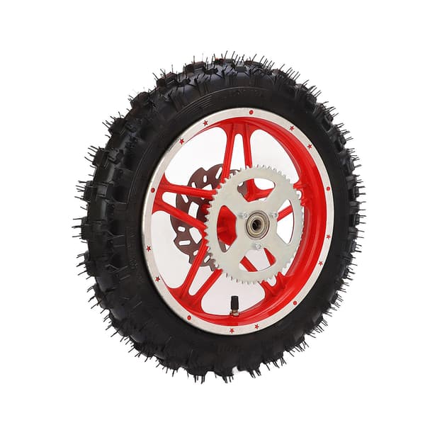 2,5x10 Tommer Baghjul Fælg Dæk Samling til Off-Road Motorcykler og Dirt Pit Bikes