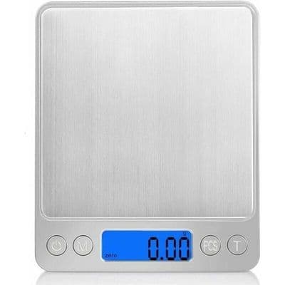 Köksvåg - PZCC - 500g - 0.01g - Elektronisk - Hög precision
