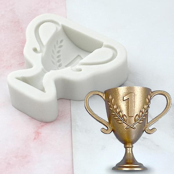 3D Bakeware Kakeform Bakestøtte 3D Trofé Medalje Racing Kake Gave Baking