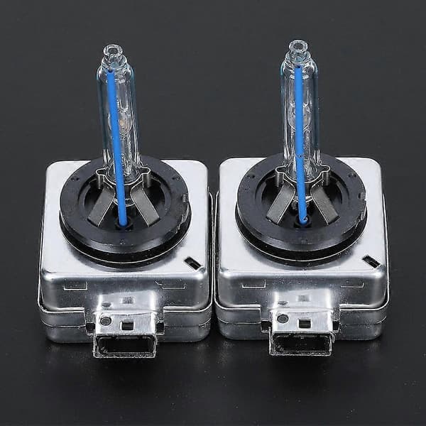 2 stk D3s 8000k 35w Xenon Frontlys IP68 Vanntett Bil LED Frontlys