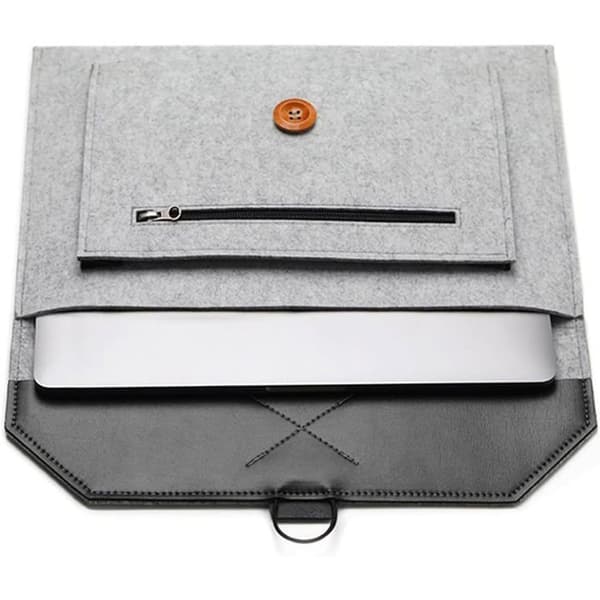 TARVIT datorväska, laptopfoder, praktisk filtväska, förtjockad flik PZCC