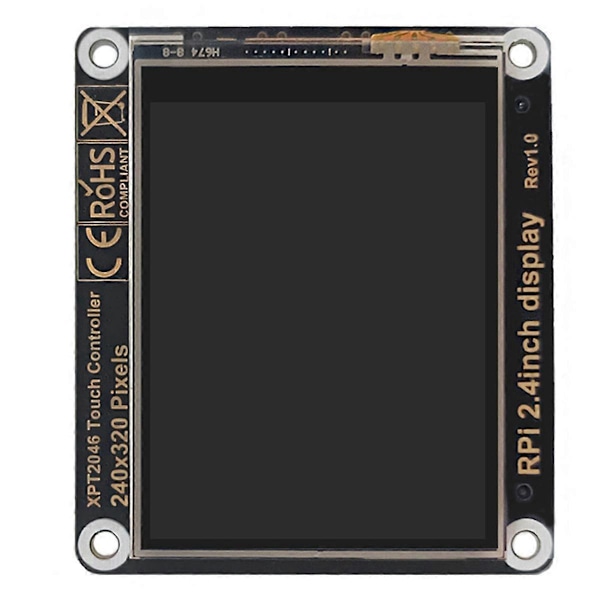 Til Raspberry Pi 2.4 Tommer IPS LCD Skærm Touch Skærm Indbygget Højttaler Audio (Audio Ikke til Pi5 Men W
