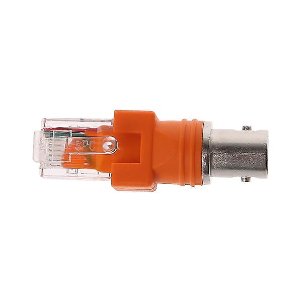 Holdbar BNC Hun til RJ45 Han Adapter Chassis Panel Montering Monitor Tilbehør