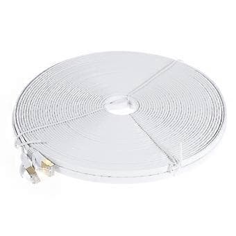 30M CAT-7 10 Gigabit Ethernet litteä patch-kaapeli