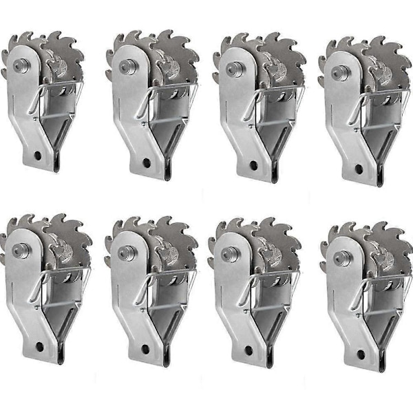 10 stk. Gjerdestrammer Kraftig In-Line Wire Strainer Wire Ratchet Tensioner for Elektrisk Gjerde Fjernt