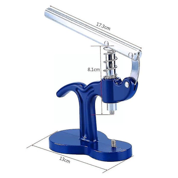 Professionella klockringinsatser Klockverktyg Klockreparation Fodral Wathes Set Verktyg Glaspressats Kristallurmakare Press To R5o9-YuJia