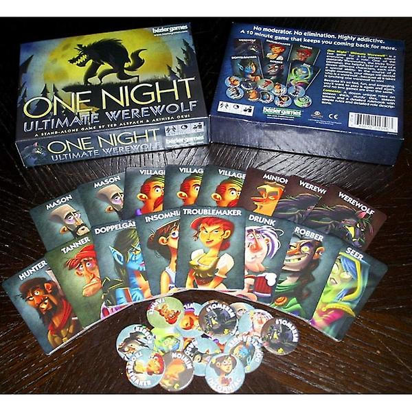 One Night of Ultimate Werewolf - hauska juhlapel  lapsille ja aikuisille