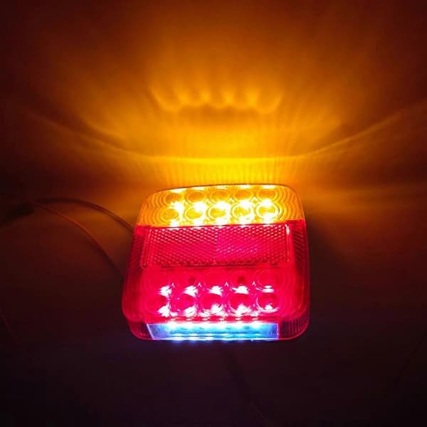 26LED Dynamisk Bil Baklykt Signallampe Indikator Blinkende Advarselslys
